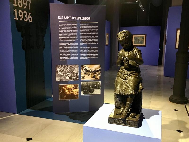 Imatge descriptiva de l'exposició 'Un segle i mig de cultura a Reus'