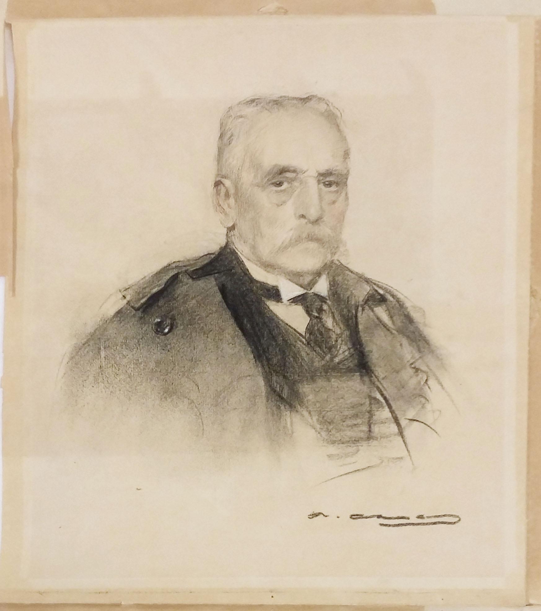 imatge de la noticia Un retrat d'Eduard Toda, obra de Ramon Casas, s'incorpora als fons del Museu